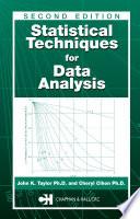 Statistical Techniques for Data Analysis
