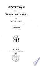 Statistique de la ville de Gênes par M. Cevasco