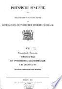 Statistique Prusse