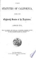 Statutes of California