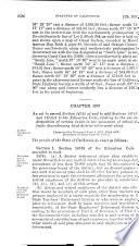 Statutes of California Passed at the ... Session of the Legislature