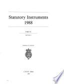 Statutory Instruments