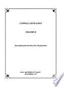 Stephen Capwell: Descendants from the 6th to the 11th generation