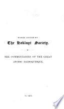 “The” Commentaries of the Great Afonso Dalboquerque, Second Viceroy of India