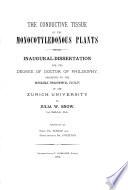 “The” Conductive Tissue of the Monocotyledonous Plants