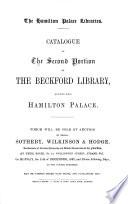 “The” Hamilton Palace Libraries