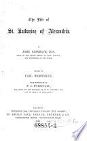 “The” Life of St. Katharine of Alexandria