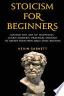 Stoicism For Beginners