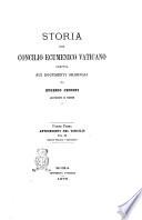Storia del Concilio ecumenico vaticano scritta sui documenti originali da Eugenio Cecconi