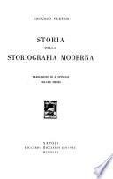 Storia della storiografia moderna