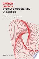 Storia e coscienza di classe