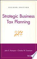 Strategic Business Tax Planning