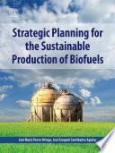Strategic Planning for the Sustainable Production of Biofuels