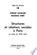 Structures Et Relations Sociales