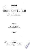 Stručny všeobecný slovnik věcný