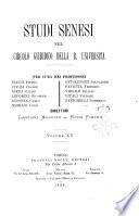Studi senesi