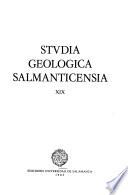 Studia geologica Salmanticensia