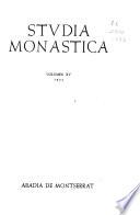 Studia monastica