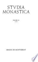Studia monastica