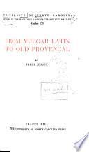 Studies in the Romance Languages and Literatures