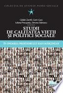 Studii de calitatea vieții și politici sociale. În onoarea profesorului Ioan Mărginean