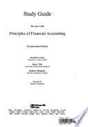 Study Guide to Accompany Fundamental Accounting Principles Chapters 1-17 Financial Chapters