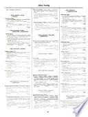 Subject Catalog