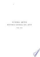 Summa artis, historia general del arte: Arte Cristiano primitivo. Arte Bizantino