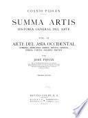 Summa artis, historia general del arte: Arte del Asia occidental