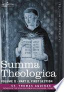 Summa Theologica, Volume 2 (Part II, First Section)