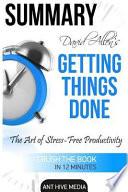 Summary David Allen's Getting Things Done
