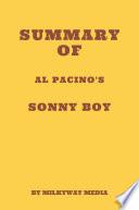 Summary of Al Pacino's Sonny Boy