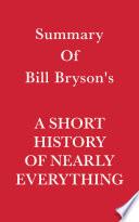 Summary of Bill Bryson's A Short History of Nearly Everything