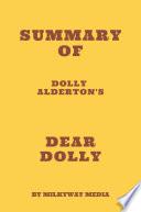 Summary of Dolly Alderton's Dear Dolly