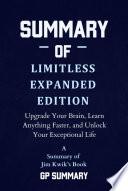 Summary of Limitless Expanded Edition by Jim Kwik