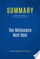 Summary: The Millionaire Next Door