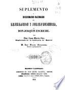 Suplemento al diccionario razonado de legislación y jurisprudencia de Don Joaquín Escriche
