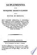 Suplemento al Semestre medico-clinico
