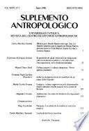 Suplemento antropológico