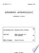 Suplemento antropológico