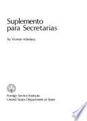 Suplemento para secretarias