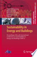 Sustainability in Energy and Buildings
