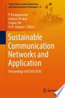 Sustainable Communication Networks and Application