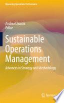 Sustainable Operations Management