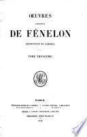 Œuvres complètes de Fénelon, archevêque de Cambrai