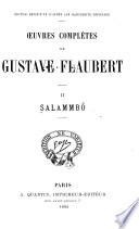 Œuvres complètes de Gustave Flaubert: Salammbô