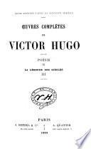 Œuvres complètes de Victor Hugo: La légende des siècles