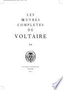Œuvres complètes de Voltaire (Complete Works of Voltaire) 24
