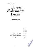 Œuvres d'Alexandre Dumas
