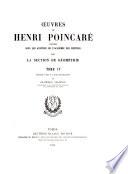 Œuvres de Henri Poincaré